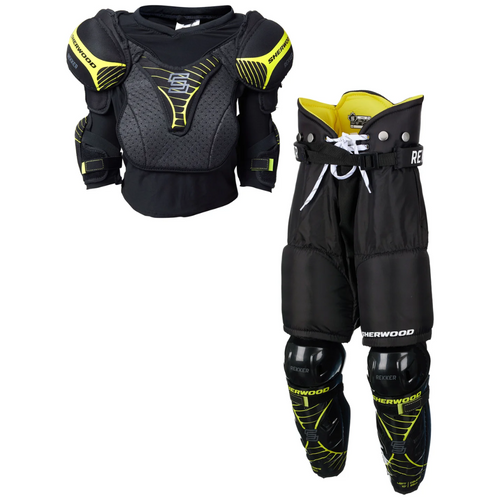 Vist Large View of Product Image Which is New Rekker Elite Yth Protective Set Lg 11855-SHR10122326L