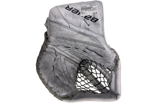 Vist Large View of Product Image Which is Used Bauer VAPOR X5 PRO Intermediate Goalie Catcher White