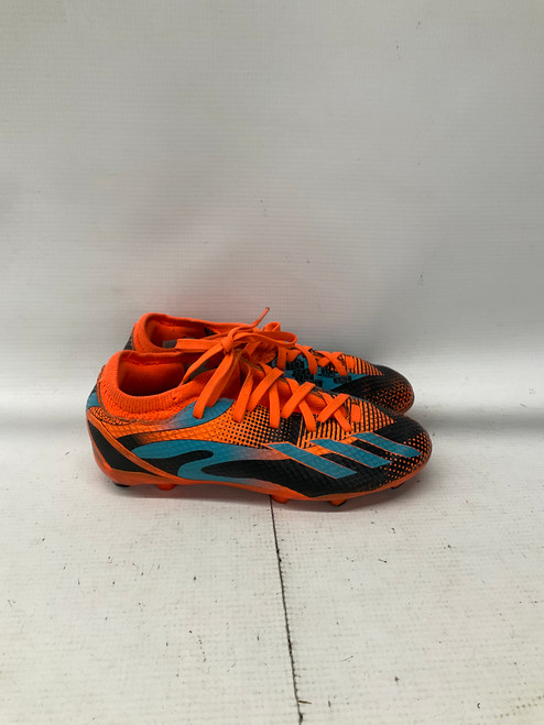 Vist Large View of Product Image Which is Used Adidas Soccer Cleats Orange Junior 01.5 11836-S000028765