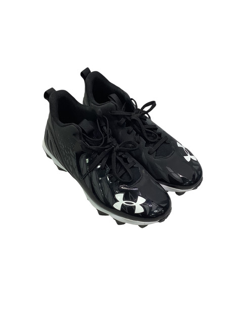 Vist Large View of Product Image Which is Used Under Armour Jr FB Cleats Black Junior 05 11347-S000251571