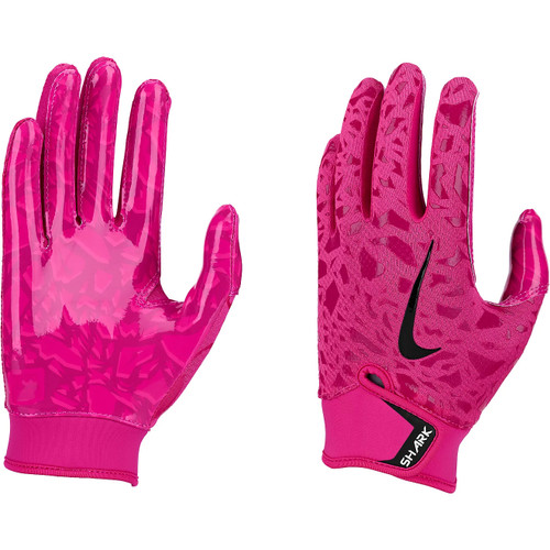 Vist Large View of Product Image Which is New NIKE SHARK 2.0 FB GLOVES-YT MD PINK/BLACK