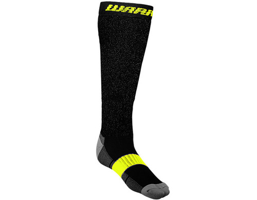 Vist Large View of Product Image Which is New Cut Resistant Pro Skate Socks Blk Md