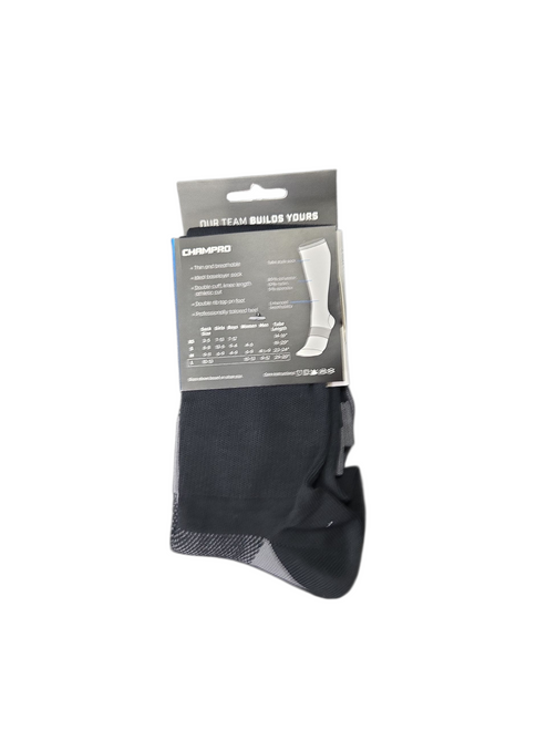 Vist Large View of Product Image Which is New CHP Skate Socks Blk MD