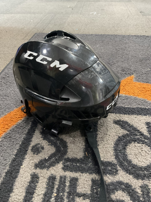 Vist Large View of Product Image Which is Used CCM BLACK HELMET Hockey Helmet Only Black XS 11614-S000217765