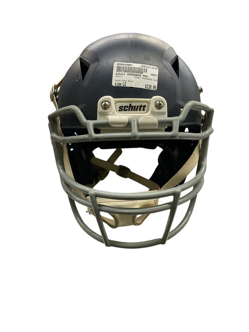 Vist Large View of Product Image Which is Used Schutt VENGEANCE PRO FB Helmet Navy Blue LG 11870-S000025061