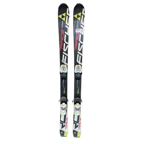 Vist Large View of Product Image Which is Used Fischer RC RACE Boys DH Ski/Binding Black 130 cm 11815-S000484063