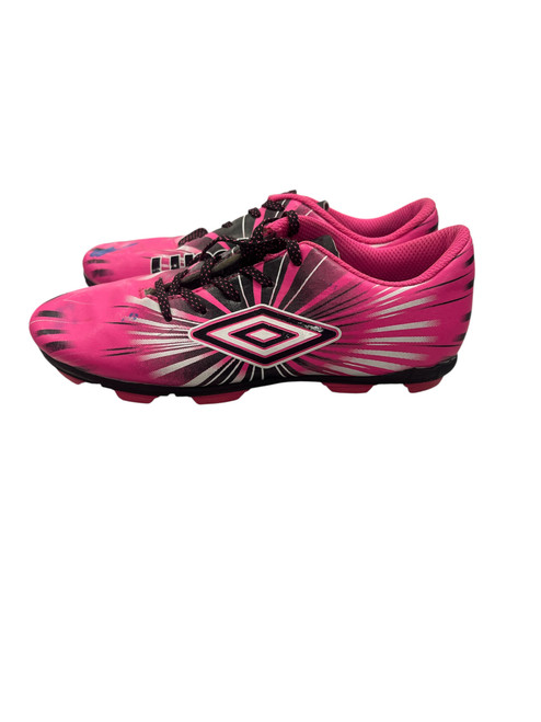 Vist Large View of Product Image Which is Used Umbro Soccer Cleats Pink Junior 02 11747-S000270013