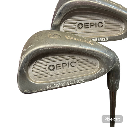 Vist Large View of Product Image Which is Used Spalding EPIC Mens Package Set RH Grey 7 Piece