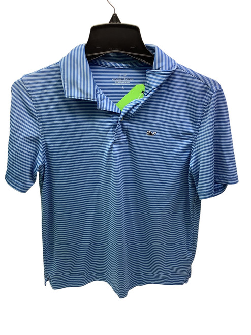 Used S.S. Golf Shirt M Carolina Blue LG 11347-S000251575