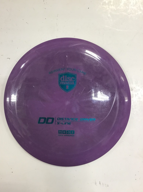 Vist Large View of Product Image Which is Used Discmania S LINE DD Disc Golf Driver Purple 175g 10242-S000271733
