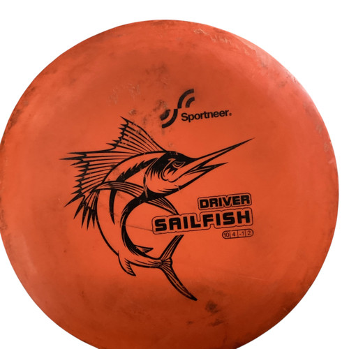 Vist Large View of Product Image Which is Used SPORTNEER SAILFISH Disc Golf Driver Orange 11760-S000079250