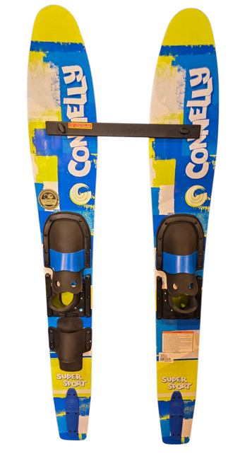 Used CONNELLY SUPER SPORT JR COMBO WATER SKIS 55"