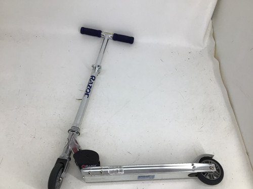 Vist Large View of Product Image Which is Used Razor A KICK SCOOTER- BLUE Scooter Navy Blue