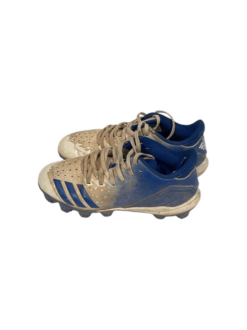 Vist Large View of Product Image Which is Used Adidas IRONSKIN BB/SB Cleats Royal Blue Junior 03