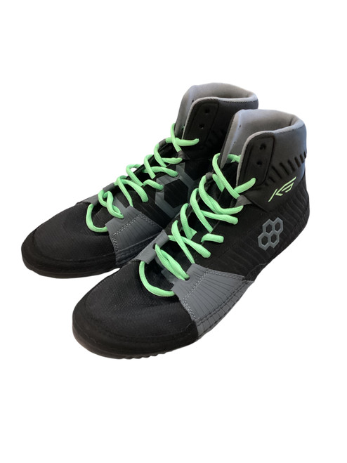 Vist Large View of Product Image Which is Used Wrestling Shoes Black Senior 13 11884-S000049193