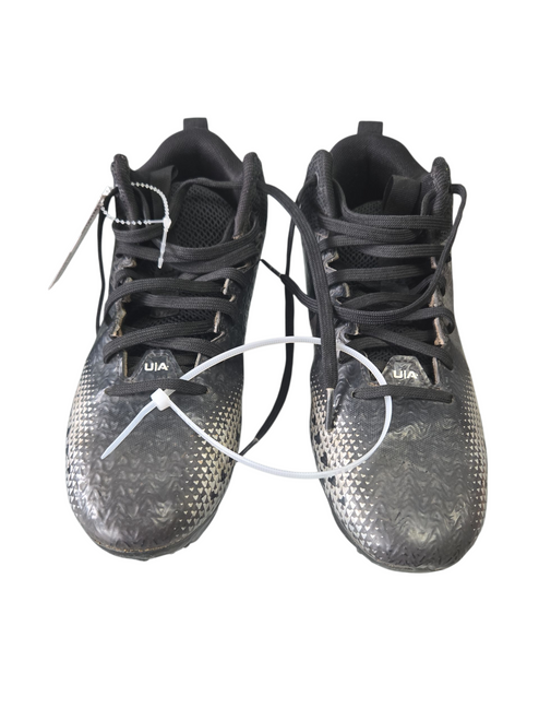 Vist Large View of Product Image Which is Used Under Armour Jr FB Cleats Black Junior 05.5 11617-S000328700