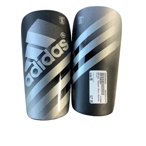 Used Adidas Soccer Shin Guards Junior Black MD 11479-S000399292