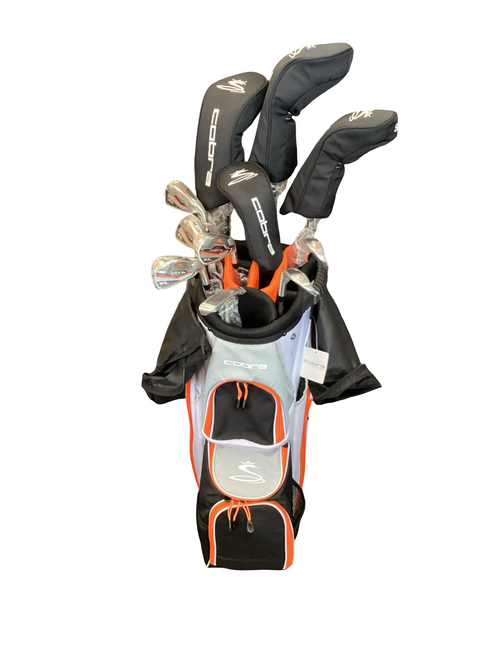 Vist Large View of Product Image Which is Used Cobra XL Mens Package Set RH Orange 11 Piece