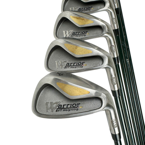 Vist Large View of Product Image Which is Used Warrior EXT WEIGHTING Men's RH Iron Set 5I-PW  Graphite Shaft