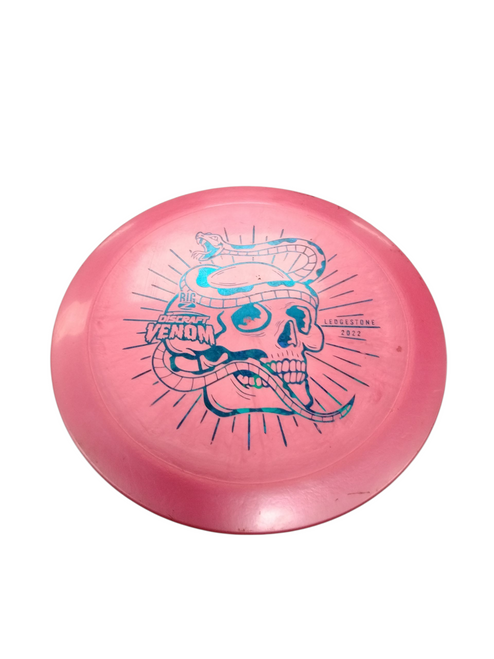 Used Discraft BIG Z VENOM Disc Golf Driver Pink 173g 11866-S000026746