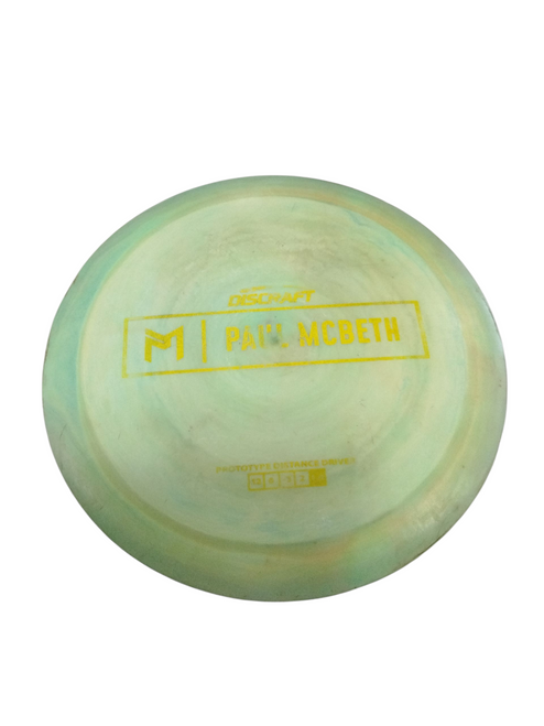 Used Discraft PROTOTYPE Disc Golf Driver Green 176g 11866-S000026758