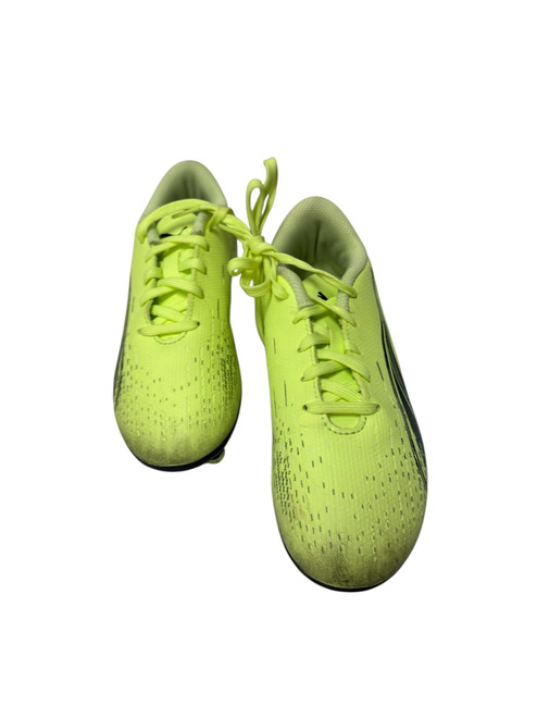 Vist Large View of Product Image Which is Used Puma ULTRA 106923-01 Soccer Cleats Neon Green Junior 02 11731-S000144097