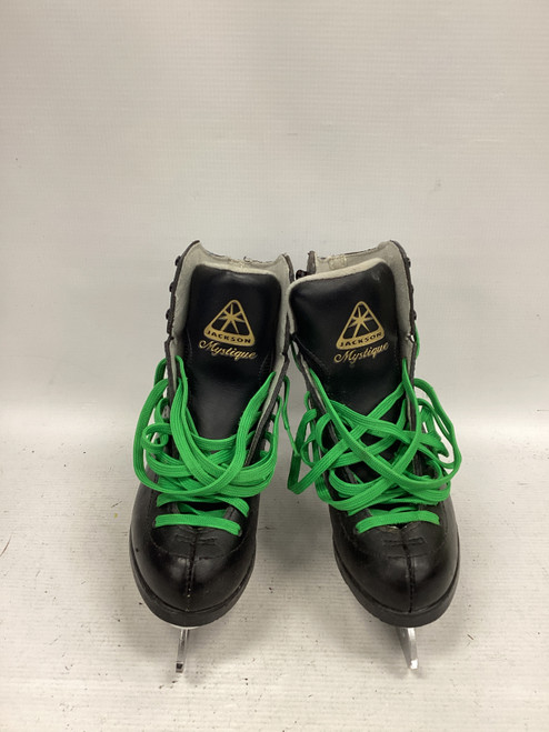 Vist Large View of Product Image Which is Used Jackson FIGURE SKATES Girls Figure Skate Black Junior 01