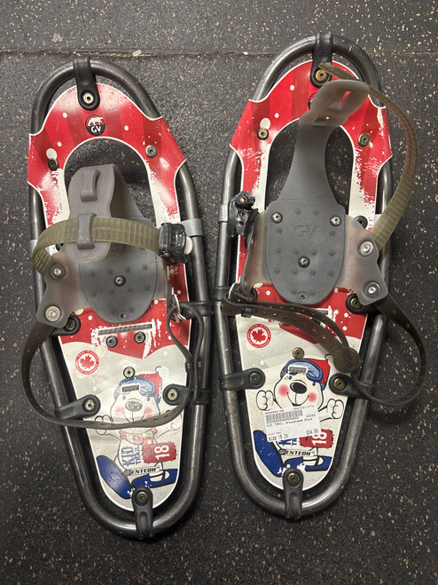 Vist Large View of Product Image Which is Used Snowshoes Boys Red 18" 11774-S000082148