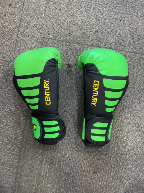 Vist Large View of Product Image Which is Used Century Boxing Gloves Green Senior 11614-S000217793