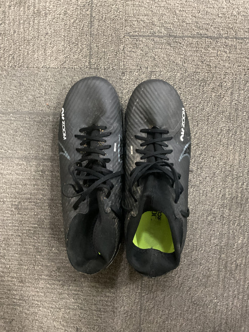 Vist Large View of Product Image Which is Used Nike AIR ZOOM MERCURIAL Soccer Cleats Black Senior 8.5 11614-S000217796