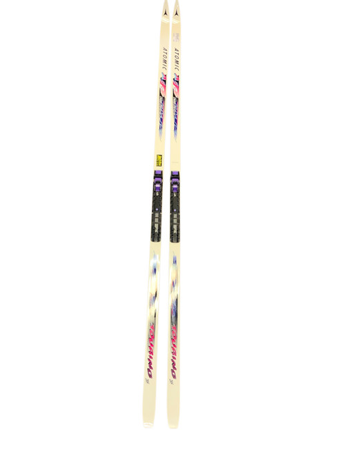 Vist Large View of Product Image Which is Used Atomic TOURING CROSS LLITE 53/SC Mens DH Ski/Binding White 205 cm 11823-S000032956