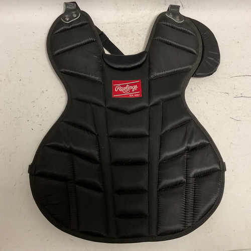 Vist Large View of Product Image Which is Used Rawlings Catchers Chest Protector Black Adult 11855-S000188317