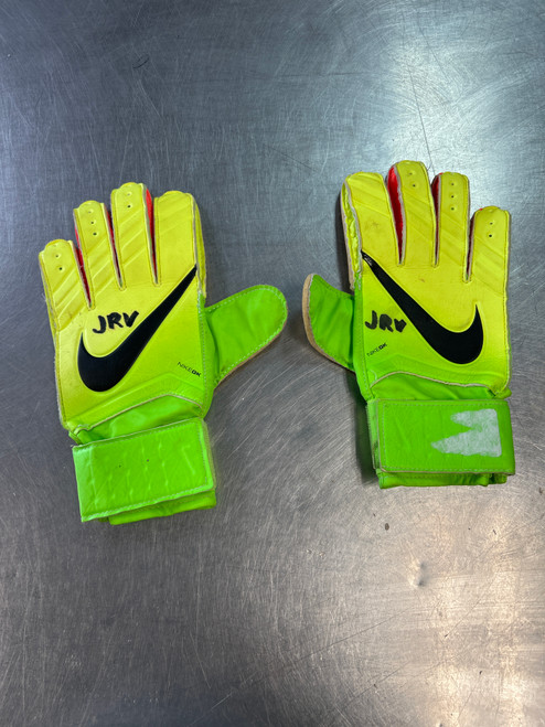 Vist Large View of Product Image Which is Used Nike NIKE GK Soccer Goalie Gloves Green 7 11868-S000064159