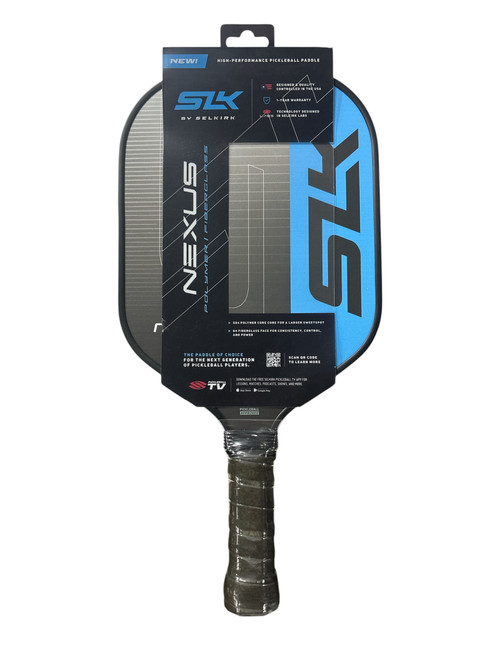 Vist Large View of Product Image Which is Used Selkirk NEXUS Pickleball Racquet Black 11885-S000186251