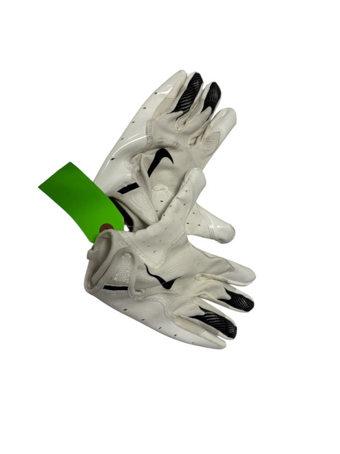 Vist Large View of Product Image Which is Used Nike VAPOR Jet 8.0 Adult Football Gloves White XL 11731-S000144111