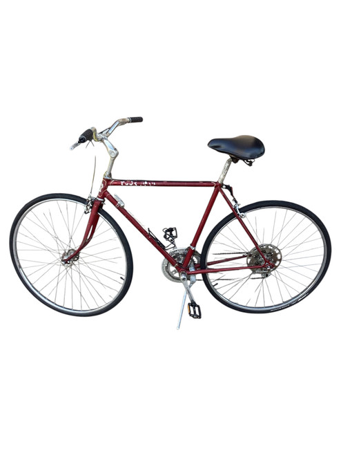 Vist Large View of Product Image Which is Used NISHIKI 27 INCH BIKE Hybrid/City Bike Mens Red 56-58cm - LG Frame