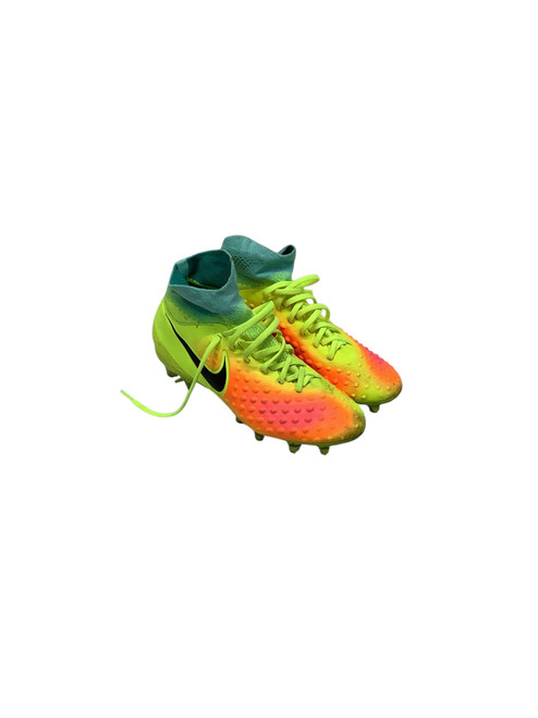 Vist Large View of Product Image Which is Used Nike Soccer Cleats Optic Yellow Junior 04.5 11347-S000251622