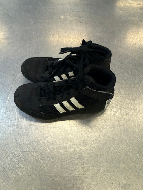 Vist Large View of Product Image Which is Used Adidas Wrestling Shoes Black Youth 13.0 11339-S000192272
