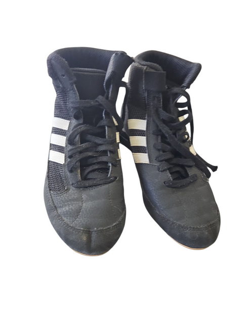 Vist Large View of Product Image Which is Used Adidas Wrestling Shoes Black Junior 05 11617-S000328725