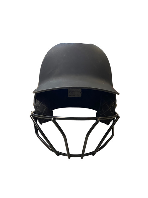 Vist Large View of Product Image Which is Used Evoshield SM Batting Helmet w/Mask Black S/M