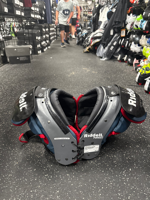 Vist Large View of Product Image Which is Used Riddell PURSUIT FB Shoulder Pads None LG 10558-S000239132