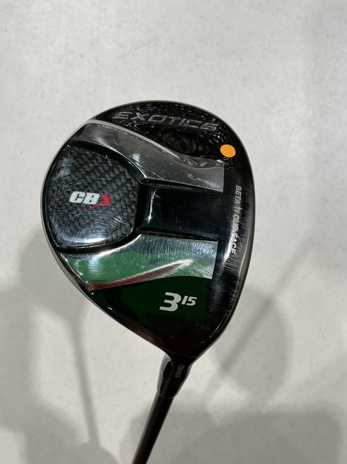 Vist Large View of Product Image Which is Used Tour Edge EXOTICS CBX Mens Fairway Wood RH 3 Wood