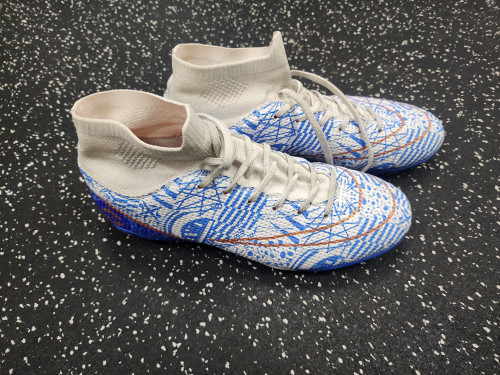 Vist Large View of Product Image Which is Used Nike Soccer Turf Shoes Royal Blue Senior 8 11849-S000029906