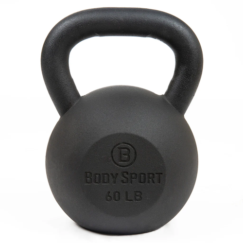 Vist Large View of Product Image Which is Body Sport Cast Iron Kettlebell