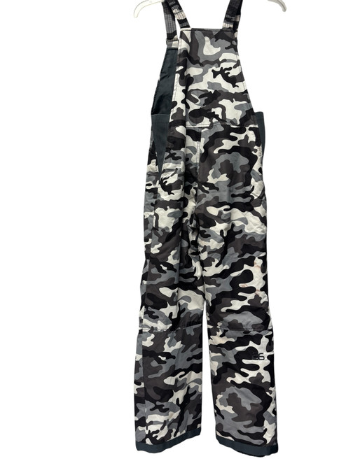Vist Large View of Product Image Which is Used Arctix 5k Youth Snow Bibs Black Camo MD