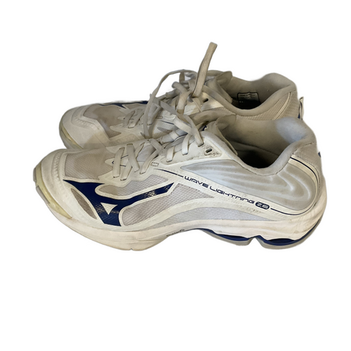 Vist Large View of Product Image Which is Used Mizuno VB Shoes Adult White Senior 8 11852-S000025858