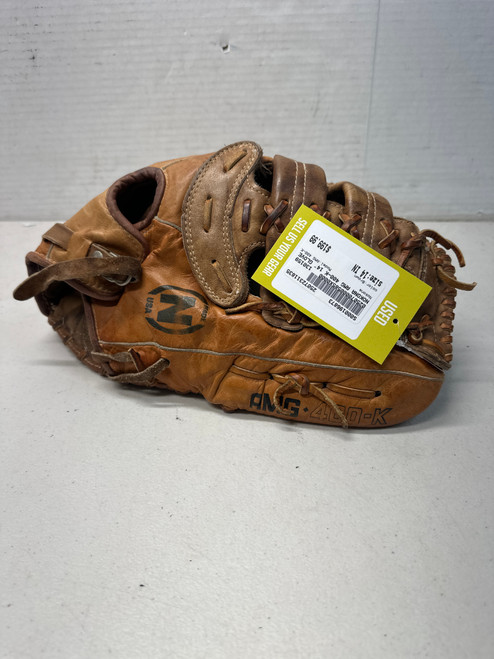 Used Nokona AMG 400-K BB/SB Glove RH Throw Brown 14" 11835-S000196873