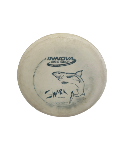 Vist Large View of Product Image Which is Used Innova DX Shark 143g Disc Golf Mid Range 11692-S000139160