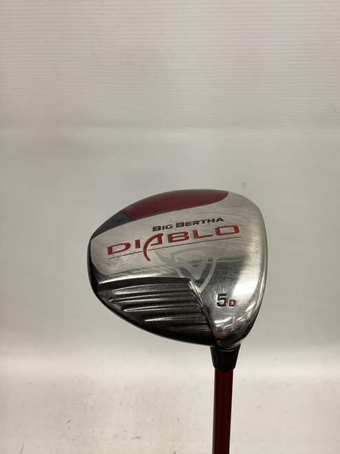 Vist Large View of Product Image Which is Used Callaway BIG BERTHA DIABLO Mens Fairway Wood RH 5 Wood 11851-S000035109