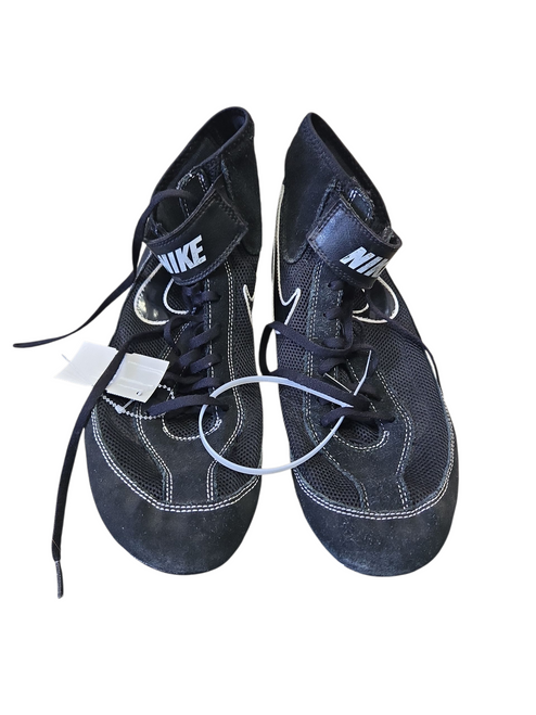 Vist Large View of Product Image Which is Used Nike Wrestling Shoes Black Senior 11.5 11617-S000328777